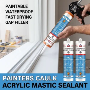 Paintable Waterproof One-Component Acrylic Mastic Sealant for Windows and Doors