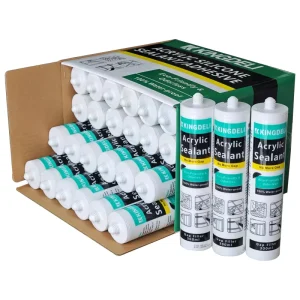 Paintable Weatherproof Acrylic Latex Caulk for Interior and Exterior Joints