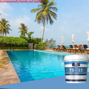 Polyurea Waterproof Coating for Swimming Pool Wall and Tile Repair, High-Transparency Polyester, High-Temperature