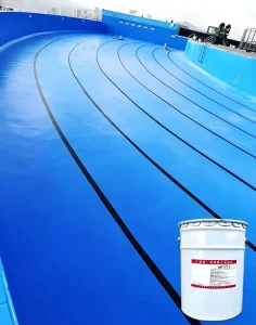 Polyurea Waterproof Coating for Swimming Pools and Water Parks, Chlorine-Resistant Elastic Paint