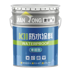 Polyurethane Elastomeric Waterproof Roof Coating UV Resistant Cool Roof Paint for Flat, Metal, and Old Roof Restoration