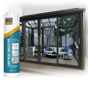 Polyurethane Foam Waterproof Structural Silicone Adhesive for Mounting Doors and Windows