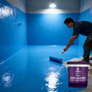 Polyurethane Liquid Waterproof Membrane High Elasticity Coating for Swimming Pool Building Roof Leak Repair Waterproofing