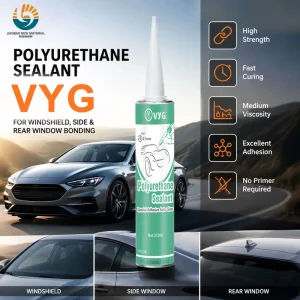 Polyurethane PU Sealant for Automotive Car Glass Window and Windshield Repair
