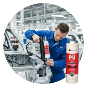 Polyurethane PU Silicone Gum Auto Car Window Glass Glue Cement Urethane Adhesive Sealant for Repair Replacement