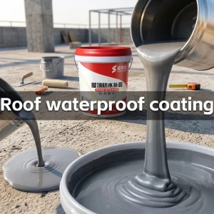Polyurethane Waterproof Coating and Sealant for Roof Cracks and Exterior Walls