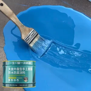 Polyurethane Waterproof Lining for Swimming Pools, Chlorine- and Salt-Water-Resistant Elastic Roof Coating