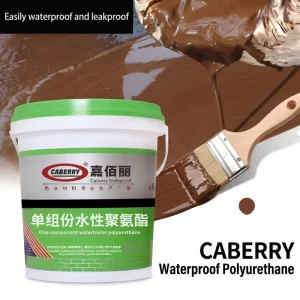 Polyurethane Waterproof Liquid Coating, PU Swimming Pool Paint for Plastic