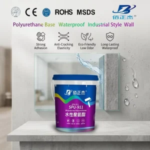 Polyurethane Waterproof Roof Coating for Concrete Slab Roofs Leak Repair Liquid Rubber Sealant Membrane Outdoor Protective Paint
