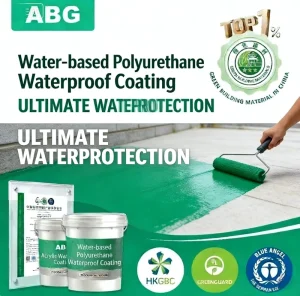 Polyurethane Waterproofing Liquid Coating for Swimming Pool Walls and Tiles
