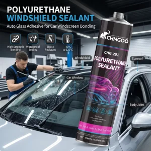 Polyurethane Windshield Sealant Fast Curing Auto Glass Adhesive for Car Windscreen Bonding
