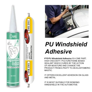 Polyurethane Windshield Sealant Fast Curing Auto Glass Adhesive for Car Windscreen Bonding