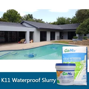 Pool Plaster Waterproofing Mortar for Swimming Pools, Anti-Crack, 25KG