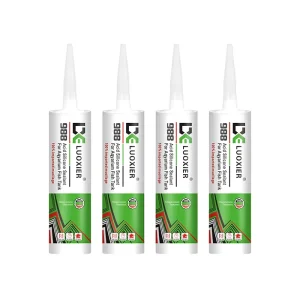 Premium Quality Silicon Sealant Black for Car Windshield General Purpose Glass Acetoxy Silicone Sealant