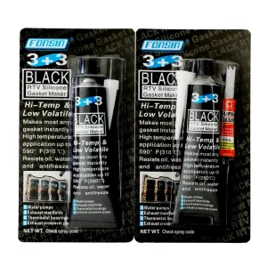Price High Temperature Gasket RTV Gray Silicone Gasket Maker Black Colour Adhesive 3+3 RTV Gasket Maker for Africa Market