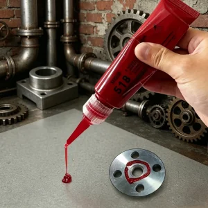 Professional Flange Sealant Liquid Gasket Maker For Gearbox Pump Engine Pipe Flange Sealing 518