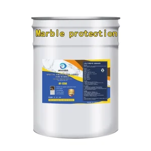 Protective Agent for Smooth Stone and Marble, Waterproof, Antifouling, Oil-Repellent Alkaline Sealing Material
