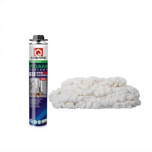 Qingkai K80 Insulation Non yellowing Non shrinking Silicone Adhesives Expandable Foam Sealants For Construction For Filling