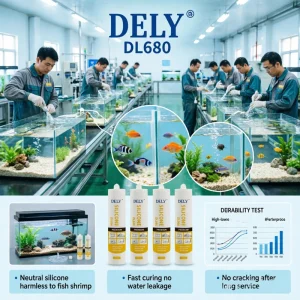 Quick-Drying Multi-Purpose Acetate Silicone Sealant for Waterproofing Glass and Outdoor Fish Tanks