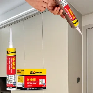 Quick-Drying Neutral Silicone Sealant GF 991 300ml Waterproof for Aluminum Alloy Windows and Construction Use