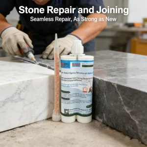 R800 Industrial Sintered Stone AB Epoxy Adhesive Sealant for Countertop Jointing