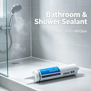 R998 Zero-Grade Mildew-Resistant Silicone Caulking Sealant for Tiles and Showers