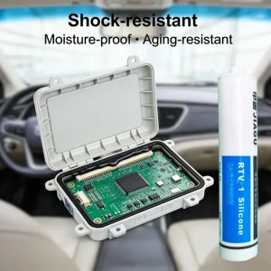 RTV-1 Semi-Leveling Silicone Adhesive for Circuit Board Insulation and Moisture-Proof Sealing