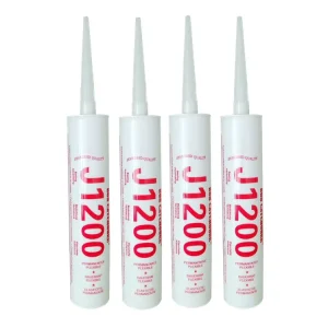 RTV General Purpose 100% Acidic Clear Silicone Sealant 300ml for Bathroom Sealing