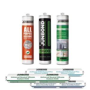 RTV Glass Weatherproof Window, Door & Wall Caulk, UV Resistant Neutral Low Modulus Silicone Sealant