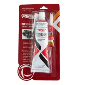 RTV High Temperature and Oil Resistant Silicone Sealant for Construction Use Acid Neutral Colors Red
