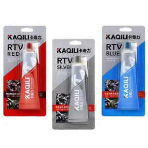 RTV Silicone 90g Blue Eco-Friendly High Temperature Oil-Resistant Adhesive Gasket Maker for Repair and Flange Sealing