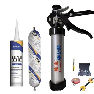 Rapid-Curing Polyurethane Automotive Windshield Sealant with 30-Minute Safe Drive-Away