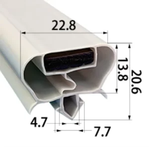 Refrigerated Cold Storage Door Seal Magnetic Sealing Strip Gasket Tape for Frozen Food Storage