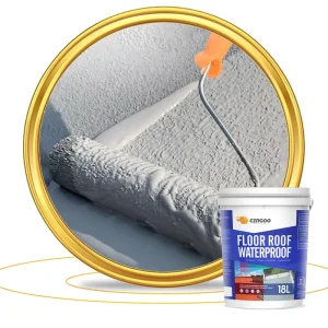Reinforcement Waterproof Coating for Roof Water Based Rubber Waterproof Paint for Swimming Pool Waterproof Polyure Paint 18L