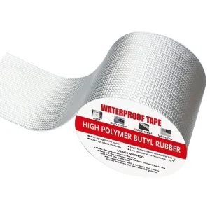 Roofing Repair Butyl Waterproof Tape Aluminum Foil Butyl Rubber Tape