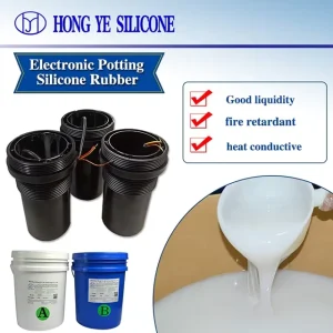 Room Temperature 1:1 Two-Component Electronic Potting and Sealing Adhesive Silicone Encapsulant and Sealant