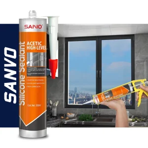 SANVO 300ml GP Silicone Glue For Glass Window And Door Adhesive Sealant Weather Resistance Acetic Silicone Sealant