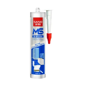 SANVO 300ml Waterproof Mildewproof Weatherproof Silicone Sealant for Bathroom Kitchen Ms Sealant MS Polymer Adhesive