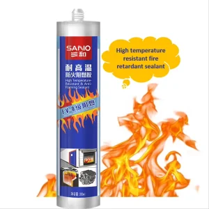 SANVO Customizable High Temperature Resistant Fire Retardant Neutral Silicone Adhesive & Sealant for Construction