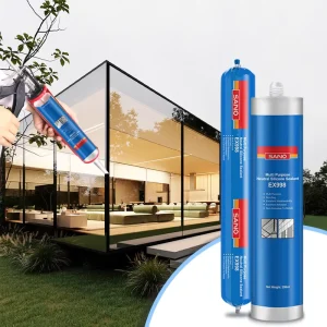 SANVO High Strength Neutral Structural Silicone Sealant for Construction Window Frames Glass Sealing with Waterproofing