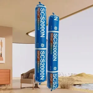 SCS2000N Neutral Silicone Sealant High Tensile Strength for Construction 600ml Cartridge