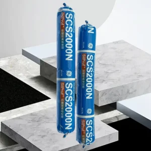 SCS2000N Primerless Neutral-Cure Silicone Sealant, Gray, for Structural Opening Perimeter Sealing