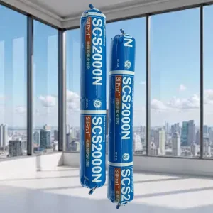 SCS2000N SilPruf Neutral Silicone Sealant Fast Dry Medium Modulus for Construction Commercial Glass Packing Transportation