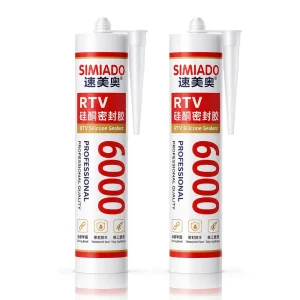 SIMIADO RTV Silicone Sealant Waterproof Neutral Cure Silicone Glue for Construction Glass Window Door Kitchen Joint Sealing