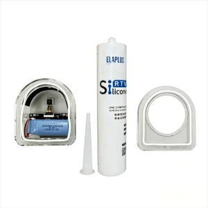 SIPC 1822 Fast-Curing Silicone Sealant 2.5-Minute Tack-Free Self-Leveling for Sealing and Potting