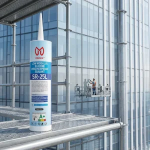 SR-25L Neutral Silicone Sealant Waterproof Low Modulus High Elasticity UV Resistant Curtain Wall Glass Sealant