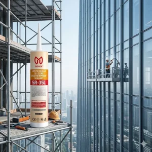 SR-35L Low Modulus Silicone Sealant for Industrial Buildings Hotels Curtain Walls Construction Weatherproof Waterproof