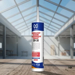 SR-38 Weatherproof UV-Resistant Waterproof Transparent Glass Silicone Sealant for Skylights and Sunrooms