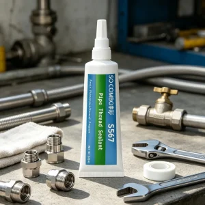 SUCAI 204C Heat Resistant Anti Vibration Pipe Thread Sealant (CAS 922 67 8) for Industrial Sealing
