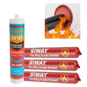 SV109 Fire Rated Acrylic Water Based Sealant for Air Conditioning Refrigeration System